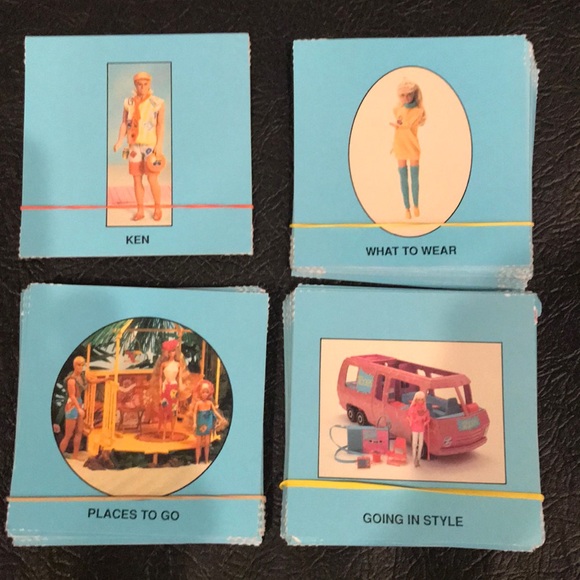 1989 Barbie just us GIRLS game - Picture 5 of 6